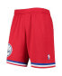 Men's Red Philadelphia 76ers 2002-03 Hardwood Classics Swingman Shorts