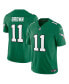 Фото #2 товара Men's A.J. Brown Kelly Green Philadelphia Eagles Alternate Vapor F.U.S.E. Limited Jersey