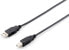 Фото #2 товара Equip USB 2.0 Type A to Type B Cable - 1.8m - Black - 1.8 m - USB A - USB B - USB 2.0 - Male/Male - Black