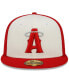 Фото #4 товара Men's Red Los Angeles Angels City Connect 59FIFTY Fitted Hat