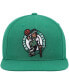 Men's Kelly Green Boston Celtics Ground 2.0 Snapback Hat - фото #3