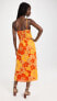 FAITHFULL THE BRAND Women's Soko Midi Dress, Surfs Up Floral Print US 8