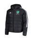 ფოტო #2 პროდუქტის Men's Black Seattle Sounders FC Tiro 24 Full-Zip Winter Hoodie Jacket