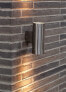 Nordlux Tin Maxi - Outdoor wall lighting - Stainless steel - Stainless steel - IP54 - Facade - Surfaced