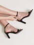 Фото #4 товара Stradivarius heeled sandals in black