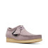 [26173639] MENS CLARKS WALLABEE - MAUVE SUEDE