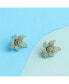 ფოტო #3 პროდუქტის Women's Wild Flower Stud Earrings