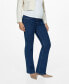 ფოტო #1 პროდუქტის Women's Maternity Flared Jeans