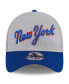 Фото #4 товара Men's Gray New York Mets 2024 Batting Practice 39THIRTY Flex Hat