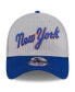 ფოტო #4 პროდუქტის Men's Gray New York Mets 2024 Batting Practice 39THIRTY Flex Hat