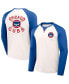 Фото #4 товара Men's Darius Rucker Collection by White, Royal Chicago Cubs Team Color Raglan T-shirt