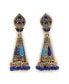 ფოტო #1 პროდუქტის Women's Gold Ethnic Drop Earrings