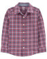 Toddler Plaid Button-Front Shirt 2T