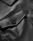 Фото #4 товара Plus Size Tyler Faux Leather Shacket Jacket