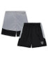 Фото #1 товара Men's Black Las Vegas Raiders Big Tall Team Logo Shorts