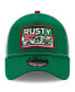 ფოტო #3 პროდუქტის Men's Green, White Rusty Wallace Legends 9Forty A-Frame Adjustable Trucker Hat