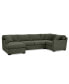 Фото #2 товара Radley 4-Pc. Fabric Chaise Sectional Sofa with Corner Piece, Created for Macy's