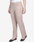 Фото #3 товара Petite Classics Tummy-Control Pull-On Straight-Leg Pants, Petite & Petite Short