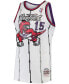 Фото #3 товара Men's Vince Carter White Toronto Raptors 1997-98 Hardwood Classics Swingman Jersey