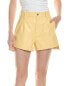 7 For All Mankind Tailored Slouch Short Women's Yellow 30