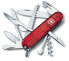 Фото #2 товара Нож мультитул Slip joint Victorinox Huntsman - нож Drop point из нержавеющей стали с рукояткой из синтетического материала ABS, красный, нержавеющая сталь