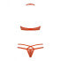 Underwear Set Obsessive 838-SET-3 Red L/XL