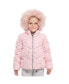 ფოტო #2 პროდუქტის Little and Big Girls' Heavyweight Puffer Jacket Bubble Coat