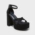 Фото #1 товара Women's Becky Platform Heels with Memory Foam Insole - A New Day Black 9