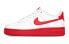Фото #1 товара Кроссовки Nike Air Force 1 Low White Red Sole (GS) CV7663-102