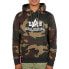 Фото #1 товара ALPHA INDUSTRIES Basic Camo hoodie