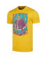 Фото #3 товара Men's Gold Distressed Janis Joplin Sing From The Soul T-shirt
