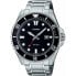 Фото #1 товара Мужские часы Casio MDV-107D-1A1VEF Чёрный Серебристый (Ø 46 mm)