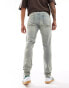 ASOS DESIGN skinny jeans in light wash with tint