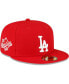 ფოტო #2 პროდუქტის Men's Red Los Angeles Dodgers Sidepatch 59FIFTY Fitted Hat