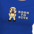 Фото #2 товара KRUSKIS Born To Dive short sleeve T-shirt