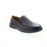 Фото #3 товара Florsheim Central Venetian Mens Black Loafers & Slip Ons Casual Shoes