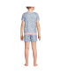 ფოტო #3 პროდუქტის Big Girls Short Sleeve Tee and Shorts Pajama Set