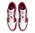 Кроссовки Nike Air Jordan 1 Low Gym Red White (Белый, Красный)