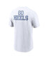 Фото #2 товара Men's White North Carolina Tar Heels Blitz 2-Hit T-Shirt