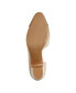 ფოტო #5 პროდუქტის Women's Laynier Almond Toe Side D'Orsay Block Heel Pumps