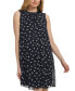 ფოტო #5 პროდუქტის Women's Sleeveless Ruffled Chiffon Shift Dress