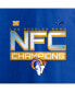 Фото #5 товара Men's Royal Los Angeles Rams 2021 NFC Champions Big and Tall Iconic Slant T-shirt