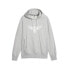 Фото #1 товара Puma Melo X Graphic Pullover Hoodie Mens Grey Casual Outerwear 62170601