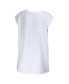 ფოტო #4 პროდუქტის Women's White Minnesota Wild Greetings From Muscle T-shirt