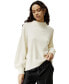 ფოტო #1 პროდუქტის Women's Drop shoulder Wool Sweater for Women