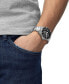 Фото #3 товара Men's Swiss Automatic Seastar 1000 Powermatic 80 Stainless Steel Bracelet Watch 40mm