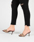 Фото #12 товара Women's Calliope Stacked Straps Stiletto Sandals