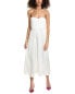 Фото #1 товара Ba&Sh Midi Dress Women's Ivory 0/Xs