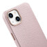 Фото #10 товара Skórzane etui iPhone 14 Plus magnetyczne z MagSafe Litchi Premium Leather Case różowy
