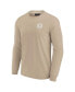 ფოტო #2 პროდუქტის Men's and Women's Khaki Dallas Mavericks Elements Super Soft Long Sleeve T-Shirt